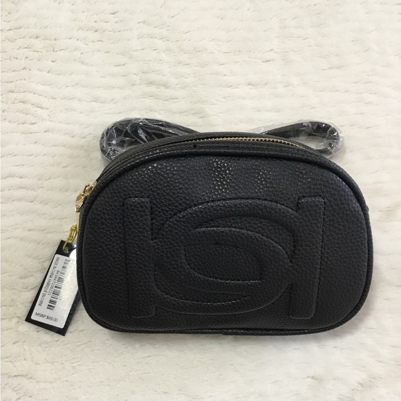 Bebe black taupe fanny pack new with tag - Picture 4 of 13